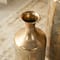 Glitzhome® Antique Gold Gingko Metal Floor Vases Set